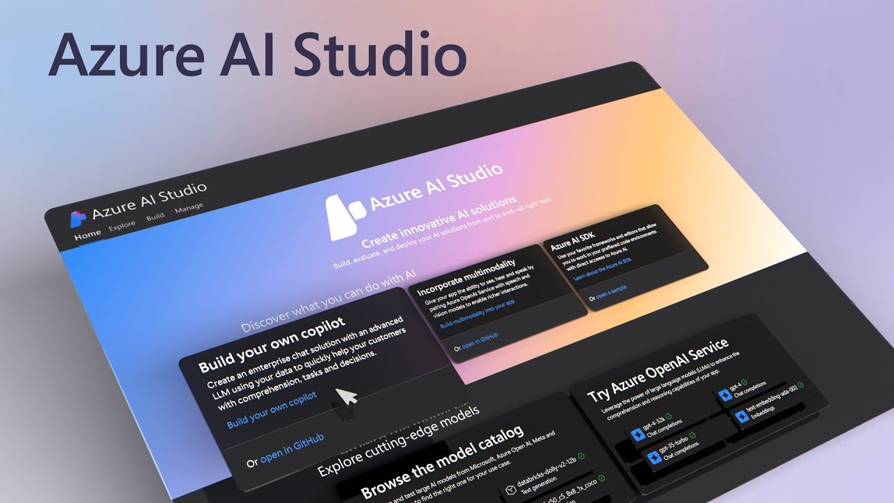 Democratizing Generative AI: Unveiling Microsoft's Game-Changing Azure AI Studio